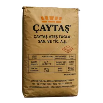 Çaytaş Ateş Betonu 45 Alümina 5 Kg resim 1