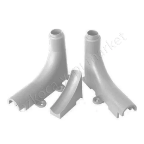 Fırat Köşe Düzeltici Beyaz Gri 16 Mm