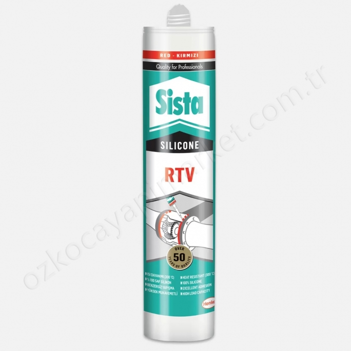 Sista Rtv Yüksek Isı Silikonu 310 Ml