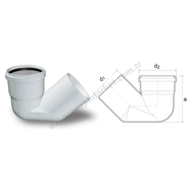 Fırat Pvc Atık Su Muflu S Sifon