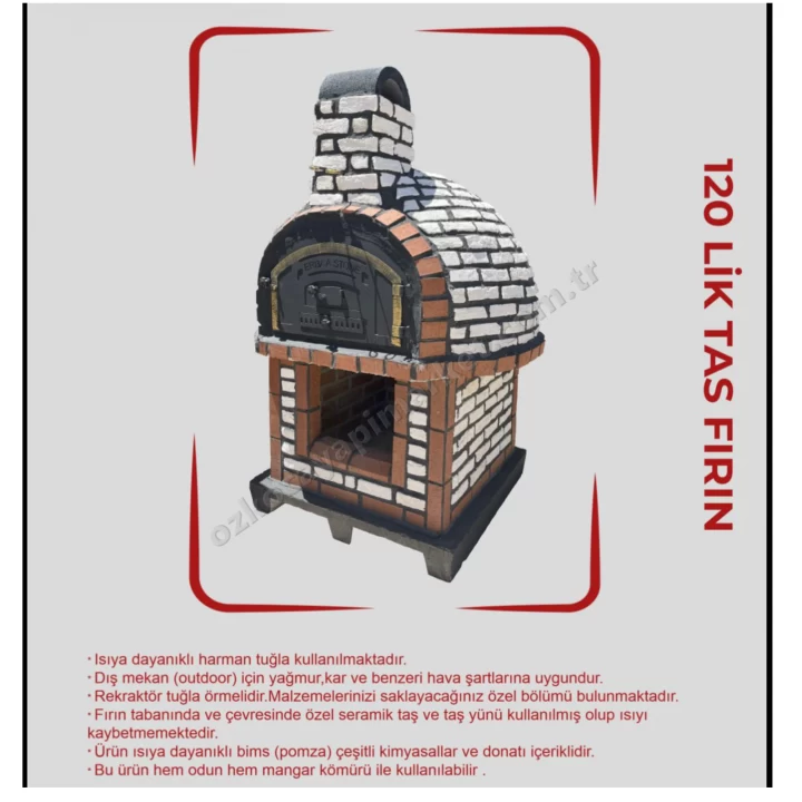 120 Lik Taş Fırın Gemlik Model
