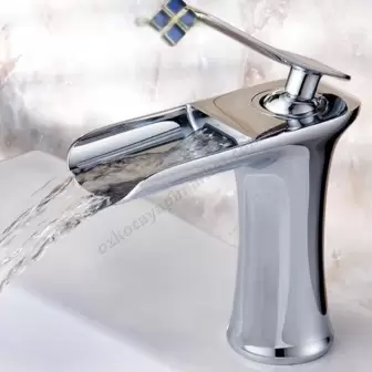 Ck Osella Şelale Lavabo Bataryası Krom resim 3