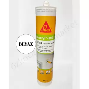 Sika Silikonize Mastik Beyaz resim1