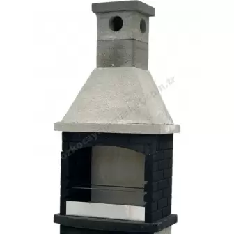 Beton Barbekü Venda Tezgah Üstü Model resim 3