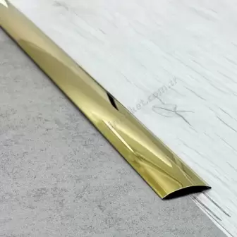 Parke Ve Seramik Geçiş Profili Gold 244 cm resim 2