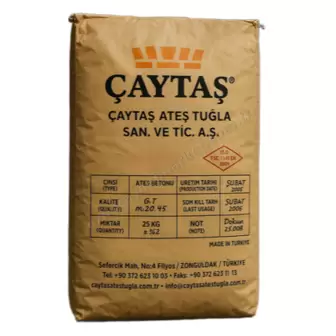 Çaytaş Ateş Betonu 70 Alümina 5 Kg resim 1