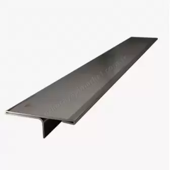Kapı Eşik T Profili 3 cm Siyah 120 cm resim 2
