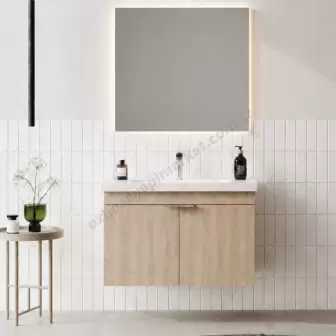 Orka Desna Banyo Dolabı 80 cm Budva resim 1