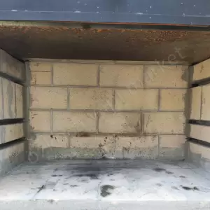 Beton Barbekü 80 Lik Alavastro Black resim3