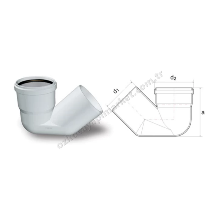Fırat Muflu S Sifon 110 mm