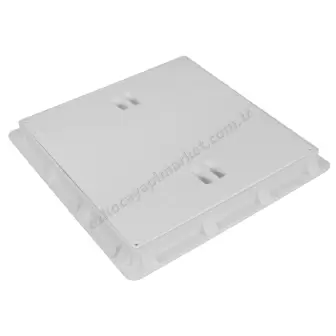 Lux Wares Rögar Kutusu Kapağı Kare 55X55 resim 1