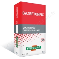 Entegre Gazbetonfix Örgü Harcı 25 Kg resim1