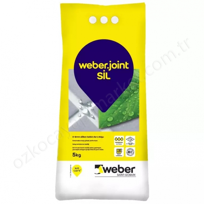 Weber Joint Sil Derz Dolgu Açık Gri 5 Kg