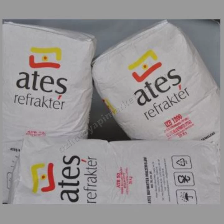 Ateş Betonu 50 Alümina - 25 Kg
