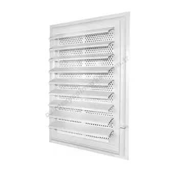 Menfez Yüzeysel Panjurmatix Plastik 30X30 resim 1