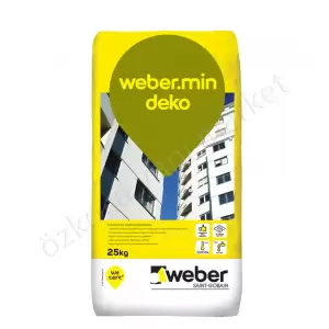 Weber Min Deco 25 Kg resim1