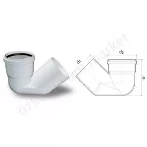 Fırat Pvc Muflu Es Sifon 110 Mm resim1