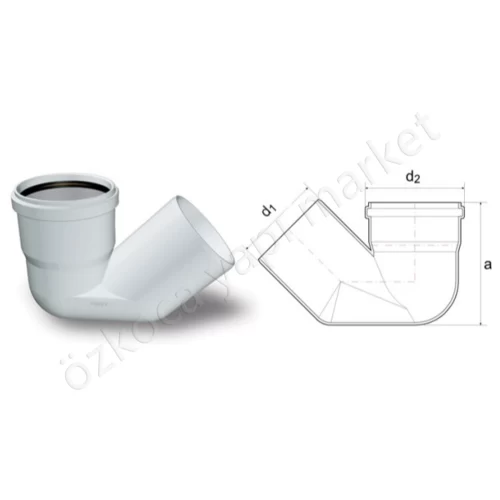 Fırat Pvc Muflu Es Sifon 110 Mm