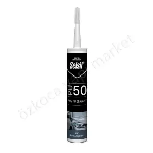 Selsil Pu50 Genel Amaçlı Mastik 280 Ml Beyaz resim1