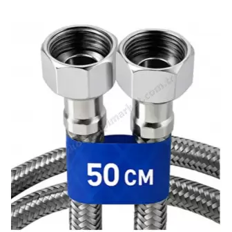 Su Bağlantı Flex Hortum - 3/8 - 3/8 - 50 cm resim 1