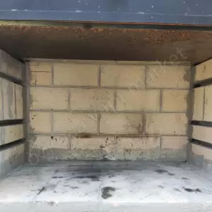 Beton Fırınlı Mangal Barbekü 90 Lık Avanos Model resim5