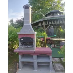 Beton Barbekü 75 Lik Calabria Model resim1