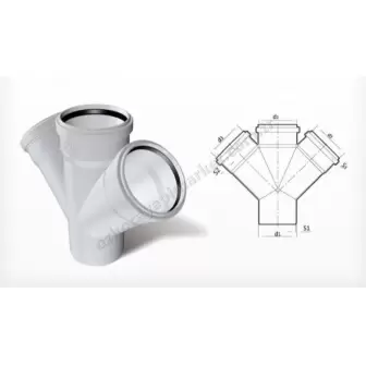 Fırat Pvc 70X50 Çift Çatal resim 1