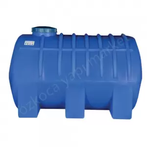 Akro 750 Litre Yatay Mavi Su Deposu resim1
