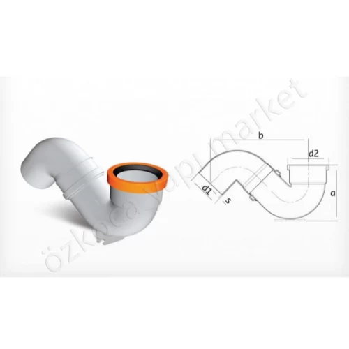 Fırat Pvc 75/87 Es Sifon