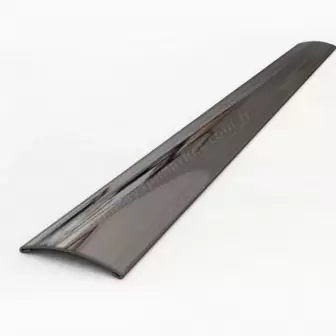 Parke Ve Seramik Geçiş Profili Siyah 244 cm resim 1