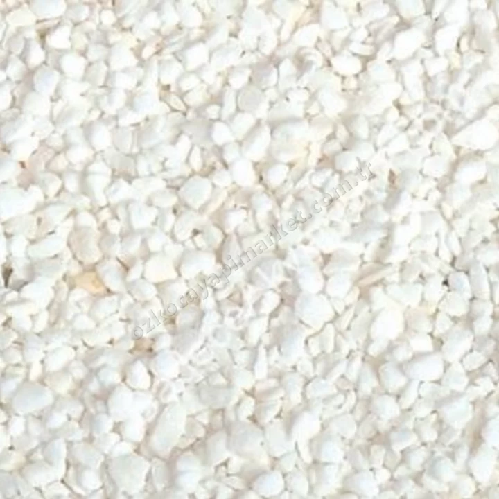 Akvaryum Mozaik Taşı Beyaz 2-3 mm - 5 Kg
