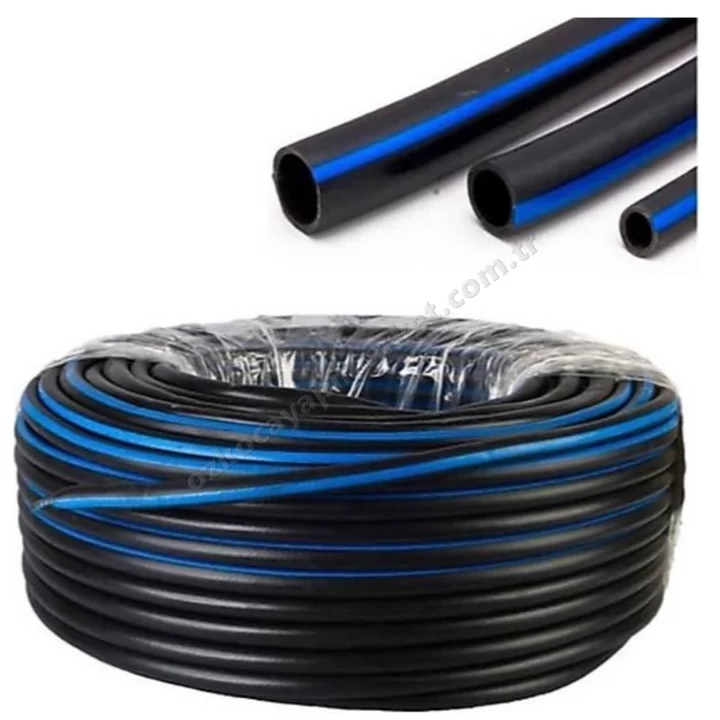 3/4 Termo Line Su Hortumu Siyah 100 Metre